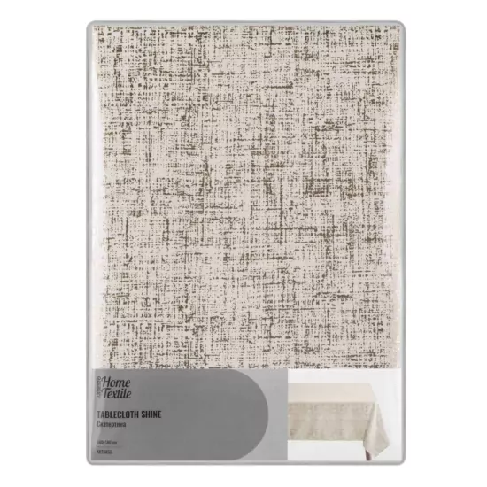 ARDESTO Tablecloth Shine 140х180cm, 100% polyester, gold