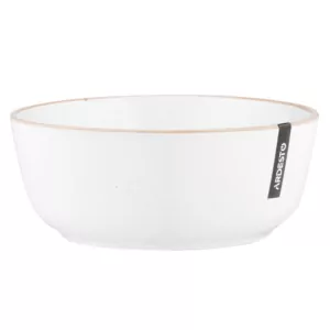 Салатник Ardesto Apulia, 720мл, 16.2см, кераміка, білий