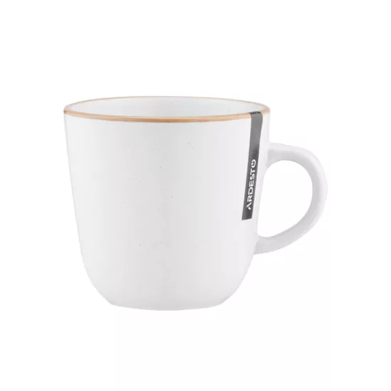 Ardesto Mug Apulia, 450ml, ceramic, white