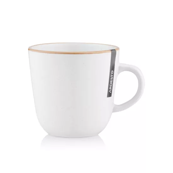 Ardesto Mug Apulia, 450ml, ceramic, white