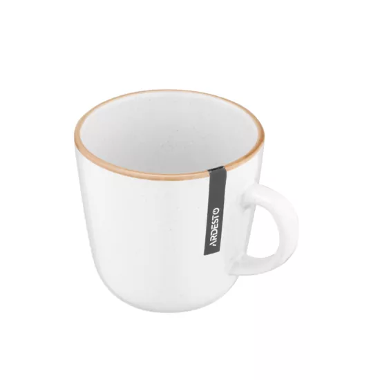 Ardesto Mug Apulia, 450ml, ceramic, white