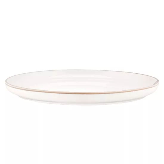 Ardesto Dessert plate Apulia, 20.3cm, ceramic, creamy
