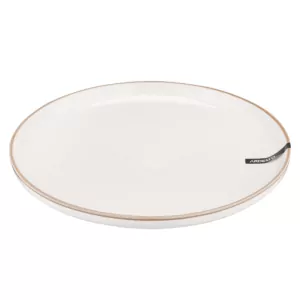 Ardesto Dessert plate Apulia, 20.3cm, ceramic, creamy