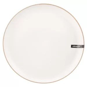 Ardesto Dessert plate Apulia, 20.3cm, ceramic, creamy