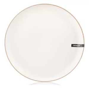 Ardesto Dessert plate Apulia, 20.3cm, ceramic, creamy