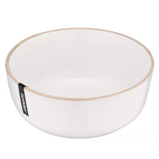 Салатник Ardesto Apulia, 720мл, 16.2см, кераміка, кремовий