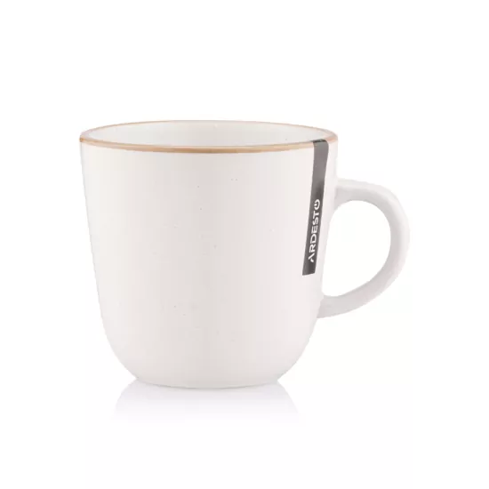 Ardesto Mug Apulia, 450ml, ceramic, creamy