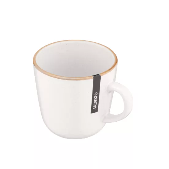 Ardesto Mug Apulia, 450ml, ceramic, creamy
