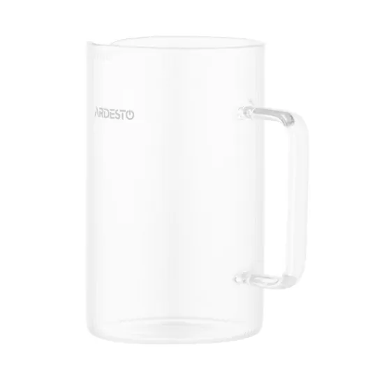 Френч-пресс Ardesto Midori, 800мл, боросиликаное стекло, бамбук, прозрачный