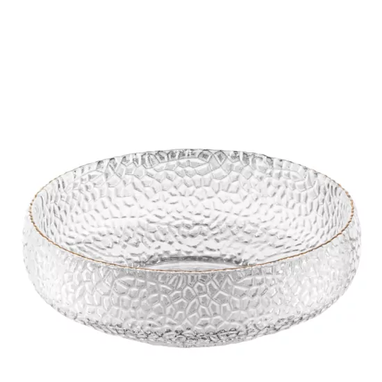 Ardesto Bowl Dew, 15.4cm, glass, transparent