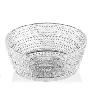 Ardesto Bowl Verbena, 18cm, glass, transparent