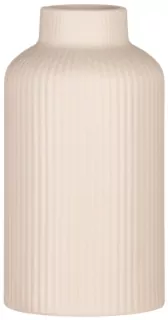 Ваза Ardesto Savona, 8х15см, порцеляна, бежевий