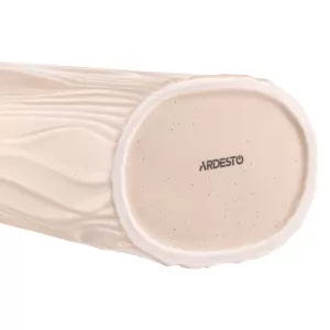 Ваза Ardesto Liguria, 12.2х24см, порцеляна, жовтий