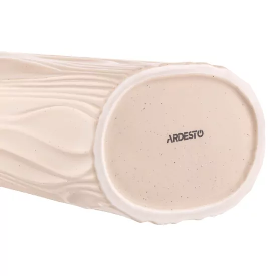 Ваза Ardesto Liguria, 12.2х24см, порцеляна, жовтий