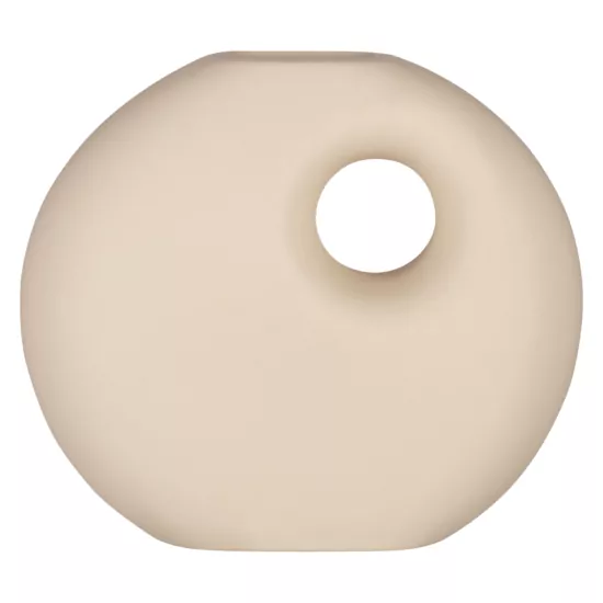 Ваза ARDESTO Capri, 14х12см, фарфор, бежевый