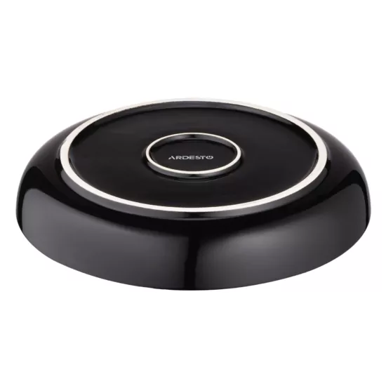 Тарелка глубокая Ardesto Andria, 21.1см, керамика, сине-серый