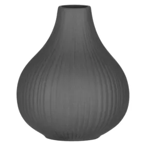 Ardesto Vase Lucca, 11.5х13.5cm, porcelain, gray