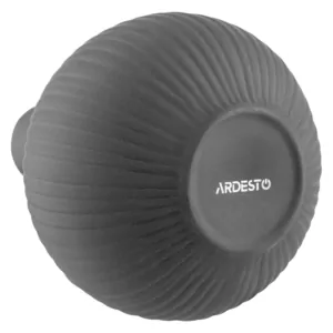 Ardesto Vase Lucca, 11.5х13.5cm, porcelain, gray