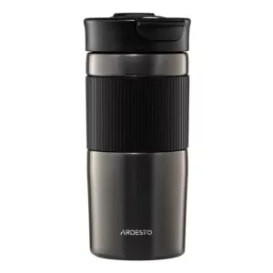 Термочашка Ardesto Comfort 450мл, нержавеющая сталь, чорный