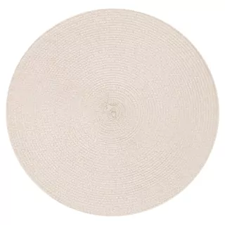 Ardesto Serving mat, 38cm, PP, round, biege