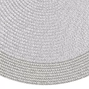 Килимок сервірувальний Ardesto 38см, поліпропілен, кругла, сірий