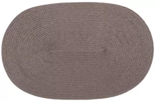 Ardesto Serving mat, 30х45cm, PP, oval, brown