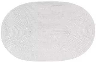 Ardesto Serving mat, 30х45cm, PP, oval, gray