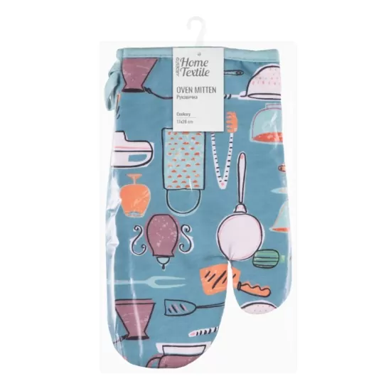Ardesto Oven mitten Cookery 17х28cm, 90% polyester, 10% cotton