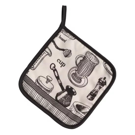 Ardesto Potholder set for kitchen Kitchen 17х28cm, 20х20cm, 90% polyester, 10% cotton