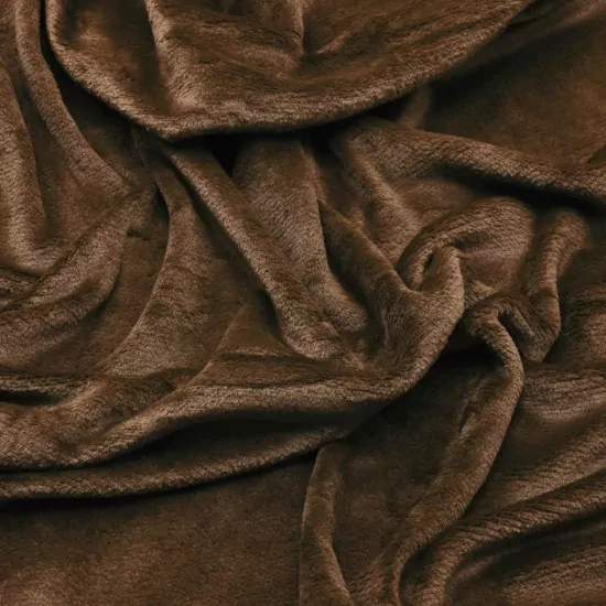 Ardesto Flannel blanket 200х220cm, 100% polyester, brown