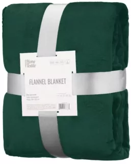 Плед Ardesto Flannel 160х200см, 100% полиэстер, изумрудный