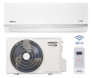 Air Conditioner Ardesto ACM-09INV-R32-WF-AG-S 25m2 inverter 9000BTU 2.5kW A++/A+ -15°С Wi-Fi R32 white