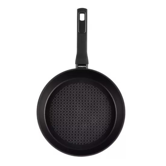 Ardesto Open Frypan Gemini Lucca, 26cm, aluminium, black