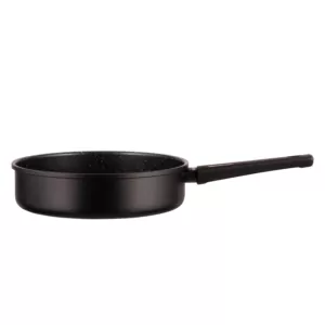 Ardesto Open Deep Frypan with lid Gemini Gourmet Andria, 26cm, aluminium, black