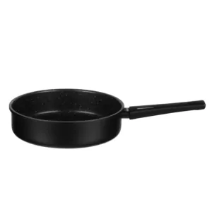 Ardesto Open Deep Frypan with lid Gemini Gourmet Andria, 26cm, aluminium, black
