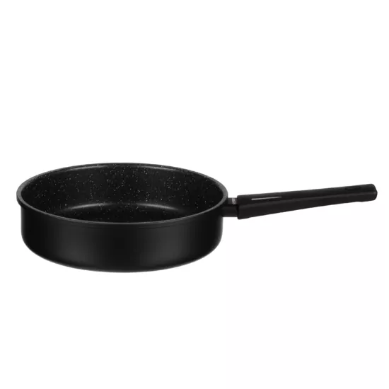 Ardesto Open Deep Frypan with lid Gemini Gourmet Andria, 26cm, aluminium, black