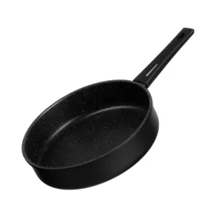 Ardesto Open Deep Frypan with lid Gemini Gourmet Andria, 28cm, aluminium, black