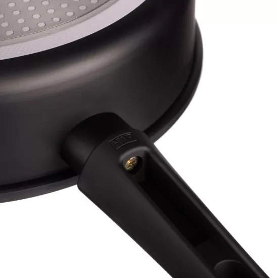 Ardesto Open Deep Frypan with lid Gemini Gourmet Andria, 28cm, aluminium, black