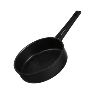 Ardesto Open Deep Frypan with lid Gemini Gourmet Andria, 26cm, aluminium, black