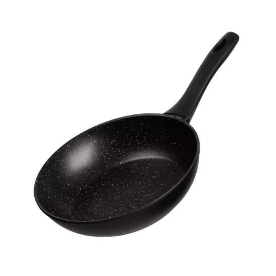Ardesto Open Frypan Gemini Cremona, 24cm, aluminium, black