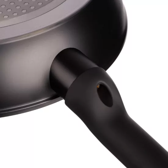 Ardesto Open Frypan Gemini Cremona, 24cm, aluminium, black