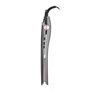 Ardesto Hair straightener Pink Touch, 32W, 110-200C, ceramics, gray+pink