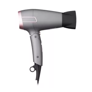 Ardesto Hair Dryer Pink Touch, 2000W, 2 speeds, 2 heat setting, foldable handle, gray+pink