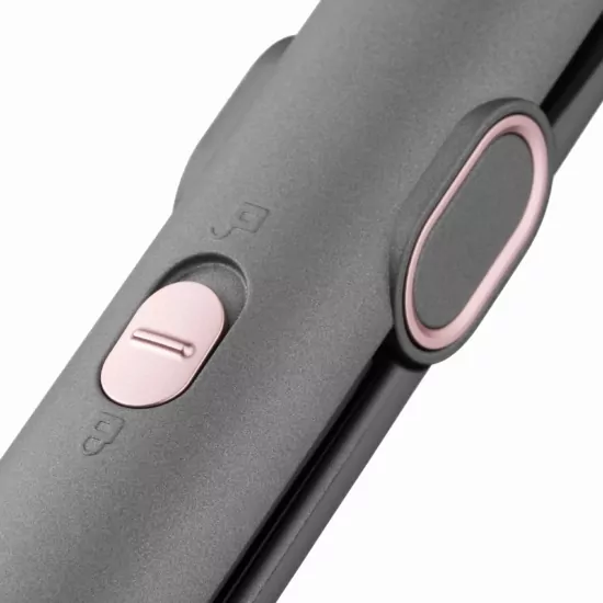 Плойка для завивки волос Ardesto Pink Touch, 55Вт, 100-200C, керамика, серый+розовий