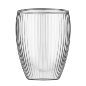 Набір чашок з подвійними стінками Ardesto 350мл, 2шт, боросилікатне скло, прозорий