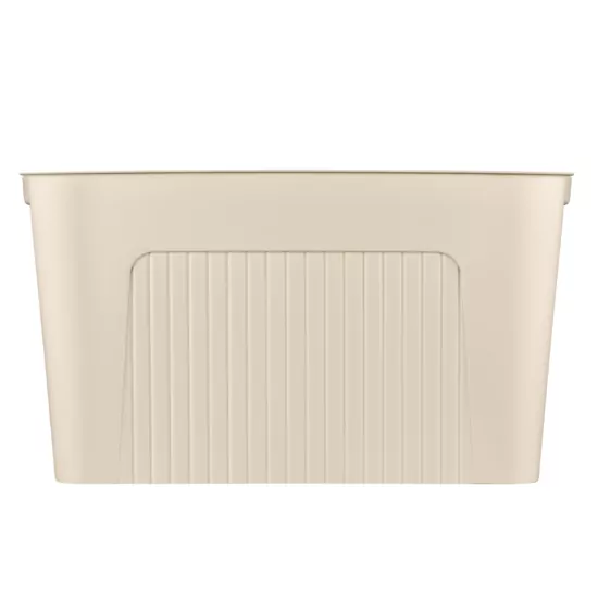 Ящик с крышкой для хранения ARDESTO 45.5х31х24.5см, 23л, пластик PP, бежевый