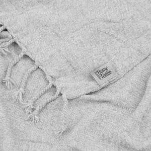 Ardesto Chenille blanket 140х190cm, 100% polyester, light grey