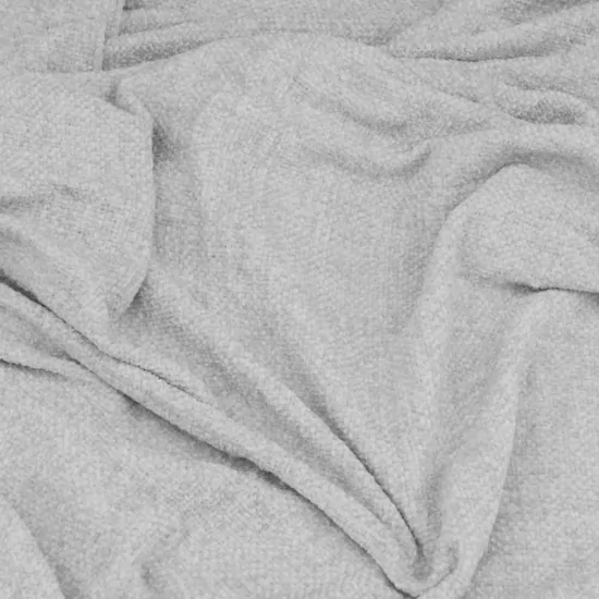 Ardesto Chenille blanket 140х190cm, 100% polyester, light grey
