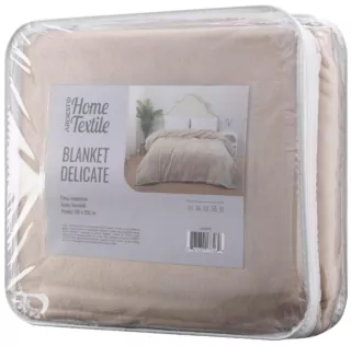 Покрывало Ardesto Delicate 160х200см, 100% полиэстер, бежевый