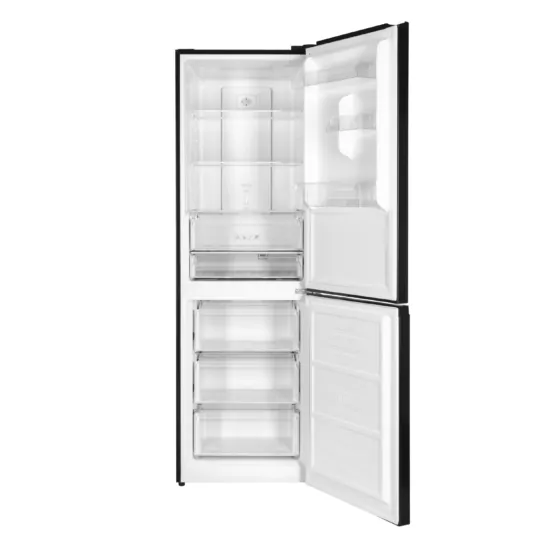 Ref ARDESTO with bottom freezer, 184×60х66.5, ref-218L, freez.-97L, 2doors, А+, NF, fresh zone, black